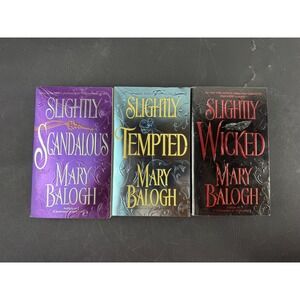 Mary Balogh Bedwyn Series Regency Romance Paperback Book Lot of 3  Historical